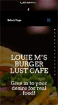 Mobile Screenshot of louiemsburgerlust.com